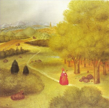 Excursion to the Ecumenical Cioncile Fernando Botero Oil Paintings